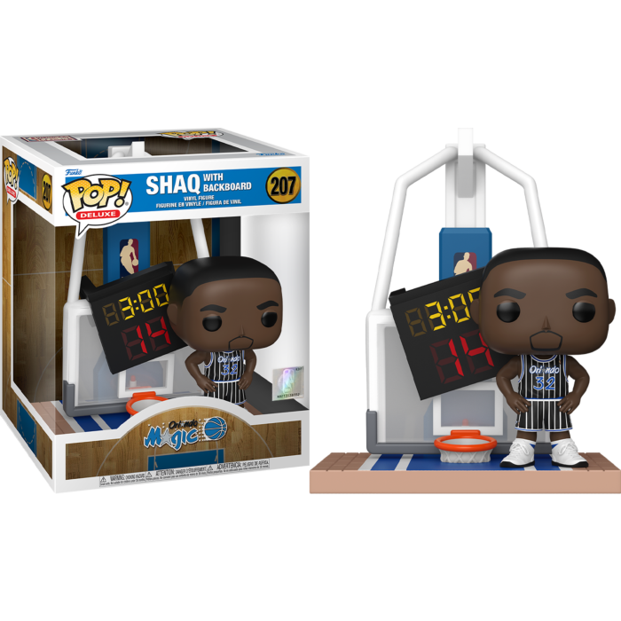 Funko Pop! NBA Basketball - Shaq with Backboard (Orlando Magic) Deluxe #207