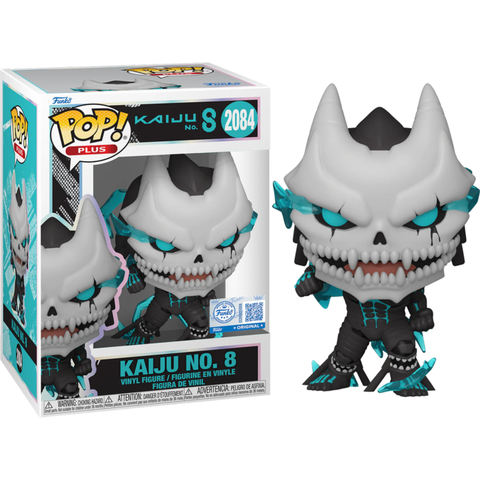 Funko Pop! Plus - Kaiju No. 8 - Kaiju No. 8 #2084 - Chase Chance (+ Box of 3 Mystery Exclusive)