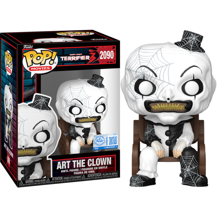 Funko Pop! Terrifier 3 - Art the Clown on Rocking Chair #2090