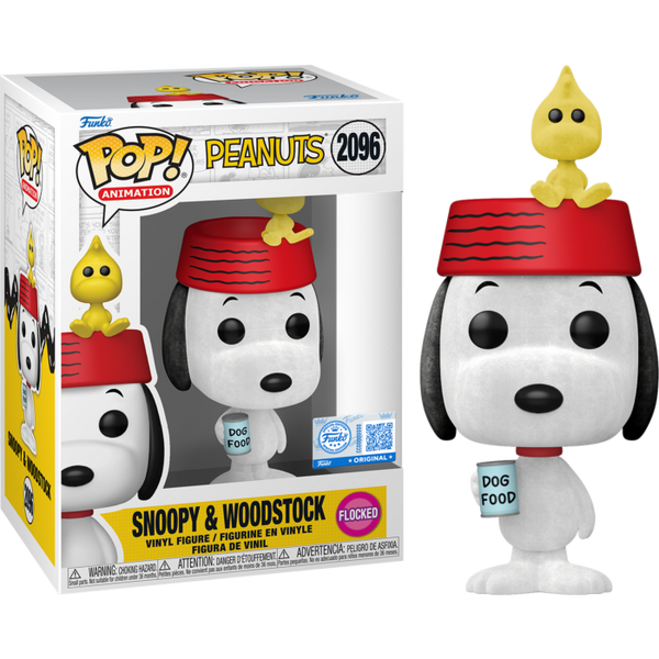 Funko Pop! PEANUTS スヌーピー&ウッドストック サリーブラウン Funko Pop! Peanuts - Snoopy with Woodstock Flocked #2096