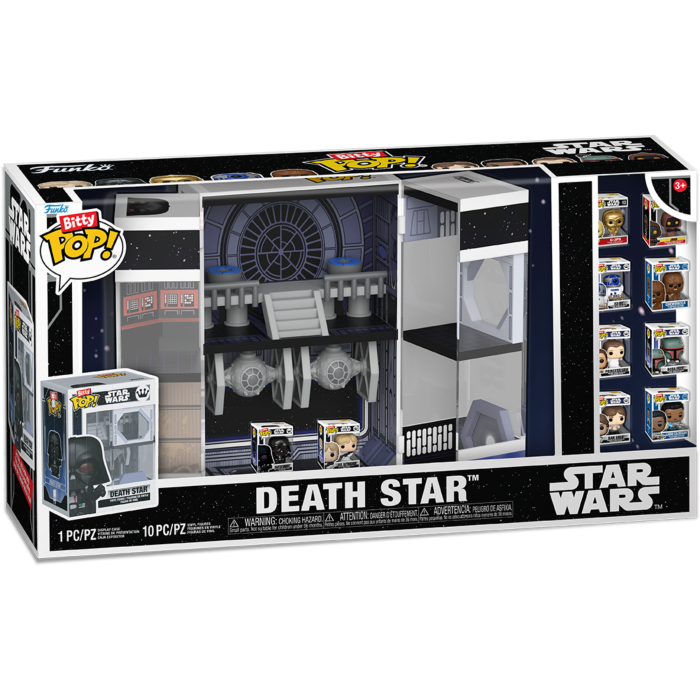 Funko Bitty Pop! Star Wars - Death Star - Box Playset Bundle