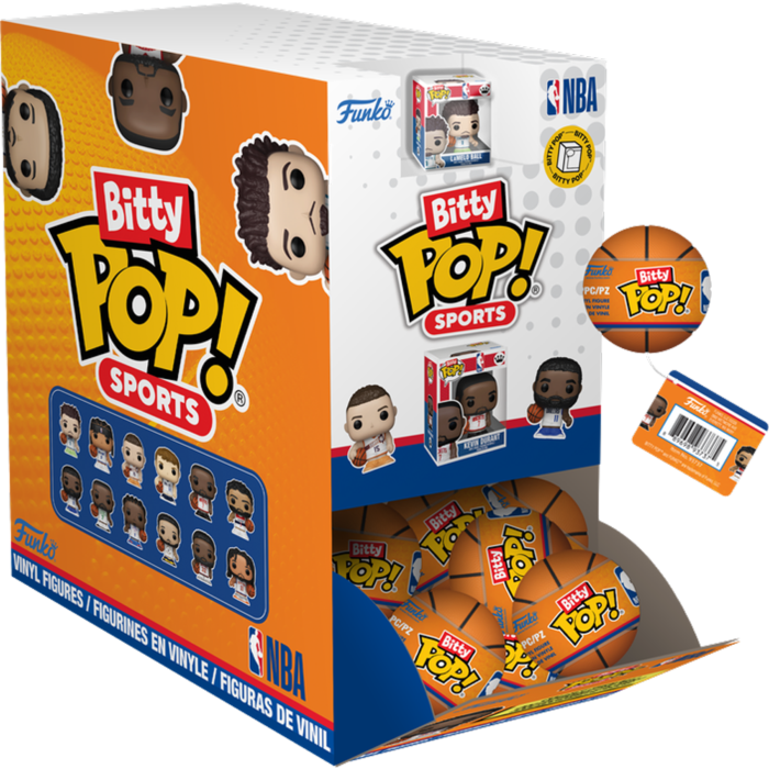 Funko Bitty Pop! NBA Basketball - Basketball Capsule - Blind Bag (Display of 24)