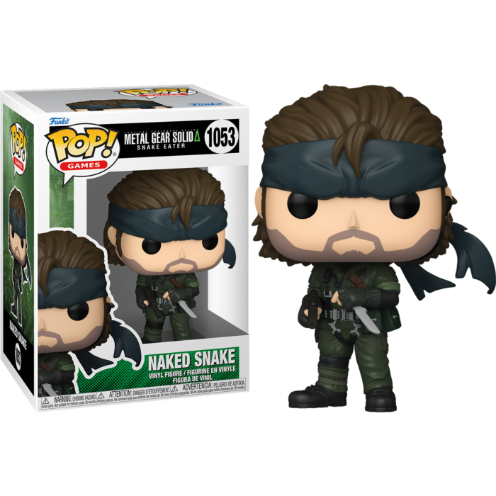 Funko Pop! Metal Gear Solid: Snake Eater - Naked Snake #1053