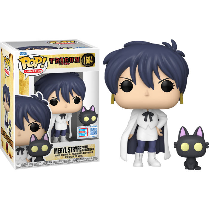 Funko Pop! Trigun - Meryl Stryfe with Kuroneko #1684 (2024 Fall Convention Exclusive)