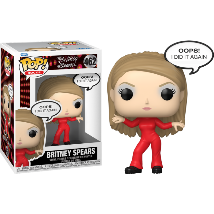 Funko Pop! Britney Spears - Britney Spears 'Oops, I Did it Again' #462