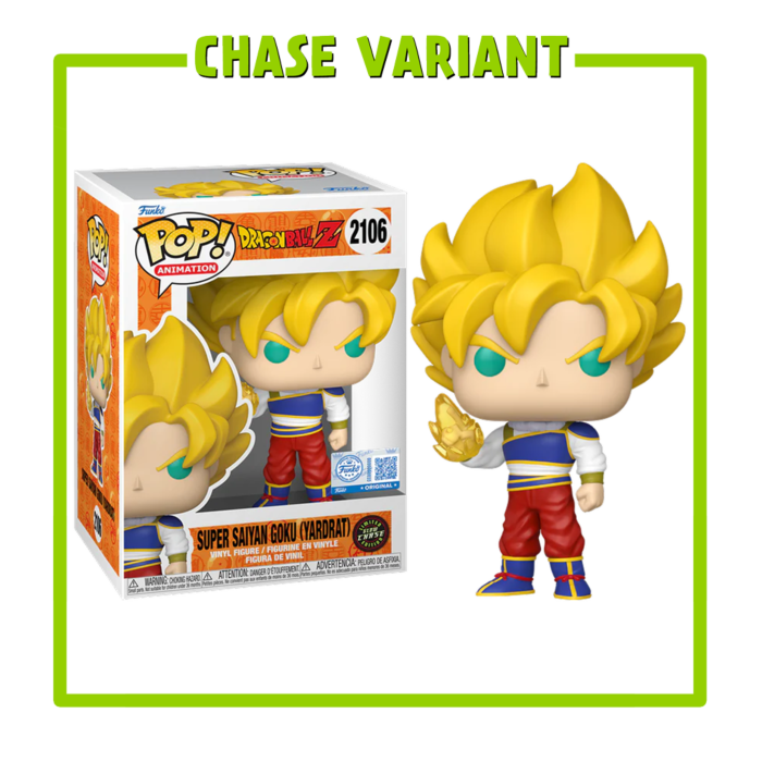 Funko Pop! Dragon Ball Z - Goku (Yardrat) #2106 - Chase Chance