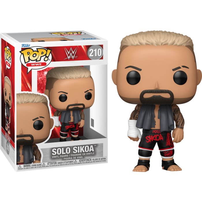 Funko Pop! WWE - AJ Styles, Mr Perfect, Sheamus & Solo Sikoa - Bundle (Set of 4) - Real Pop Mania