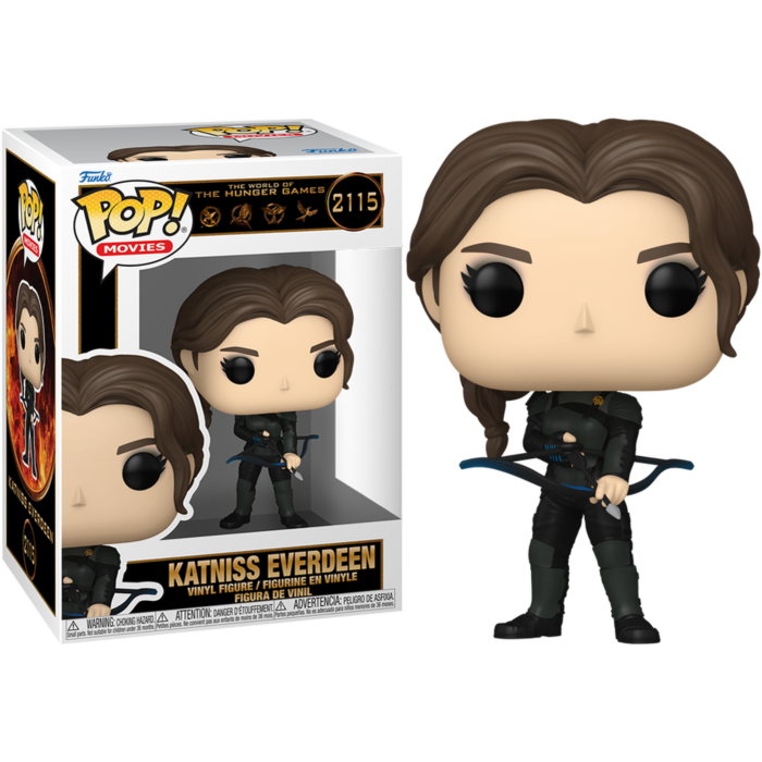 Funko Pop! The Hunger Games: Catching Fire - Haymitch, Katniss Everdeen & Katniss in Wedding Dress - Bundle (Set of 3)