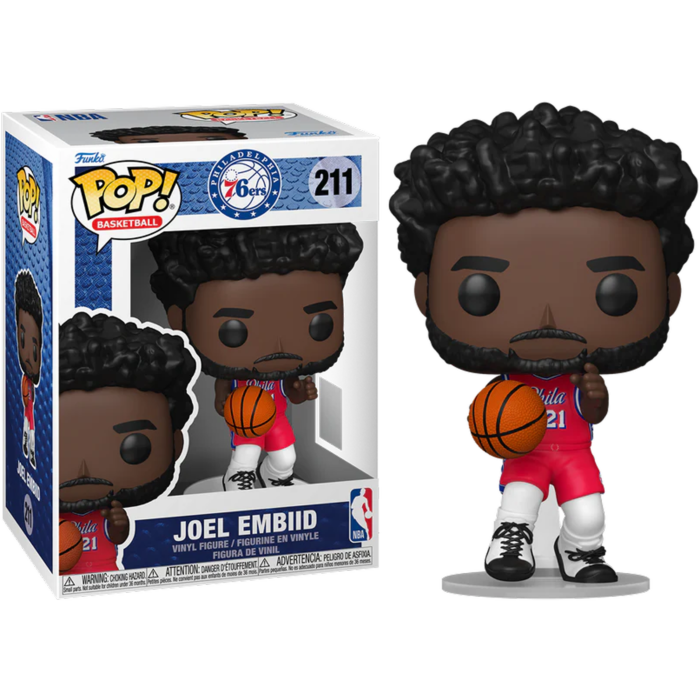 Funko Pop! NBA Basketball - Joel Embiid (Philadelphia 76ers) #211