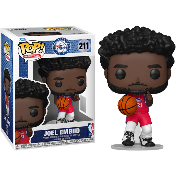 Funko Pop! NBA Basketball - Joel Embiid (Philadelphia 76ers) #211