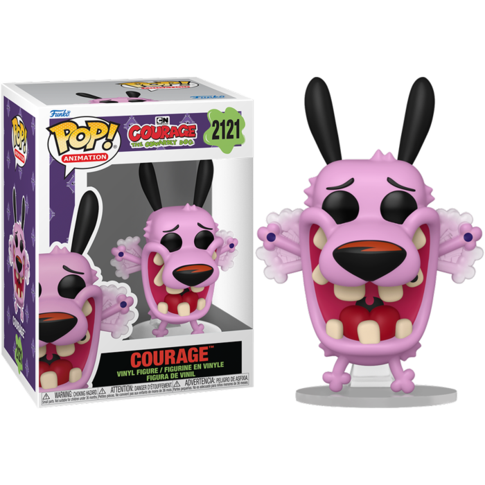 Funko Pop! Courage the Cowardly Dog - Courage #2121