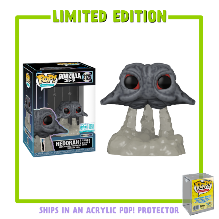 Funko Pop! Godzilla - Hedorah (Flying Stage) in Acrylic Pop! Protector #2125 (Supreme Limited Edition)