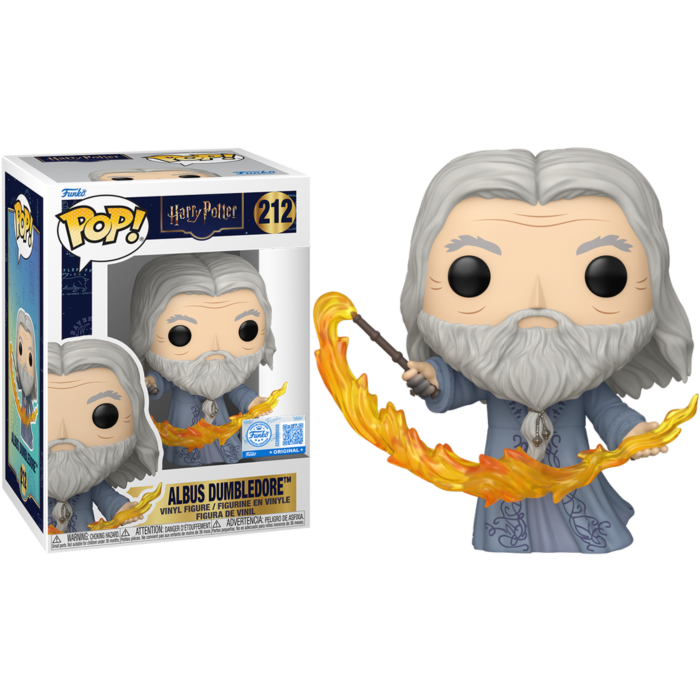 Funko Pop! Harry Potter - Albus Dumbledore (Flames) #212