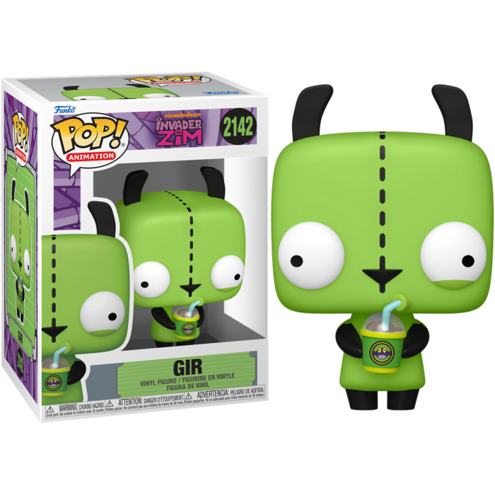 Funko Pop! Invader Zim - GIR with Drink #2142