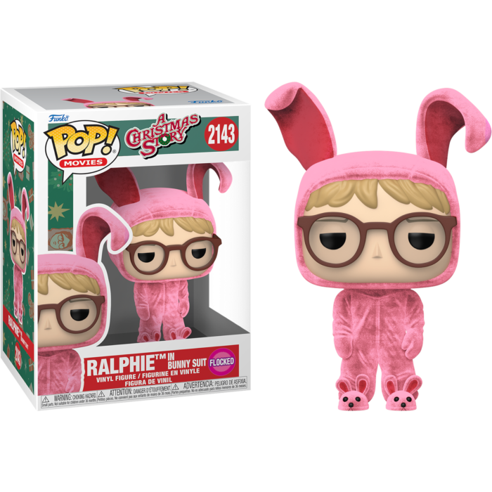 Funko Pop! A Christmas Story - Ralphie in Bunny Suit Flocked #2143