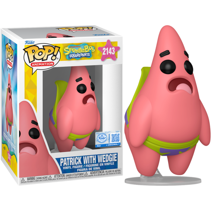 Funko Pop! SpongeBob SquarePants - Patrick with Wedgie #2143