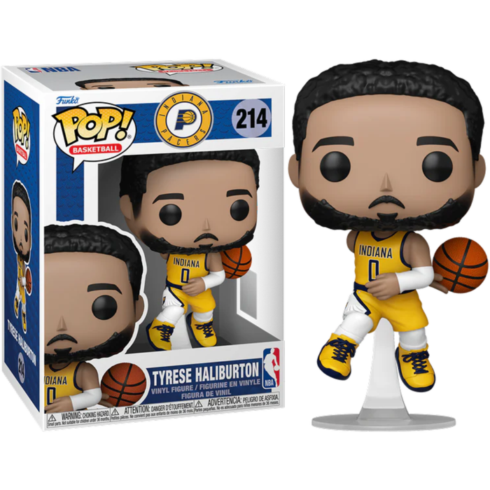 Funko Pop! NBA Basketball - Tyrese Haliburton (Indiana Pacers) #214