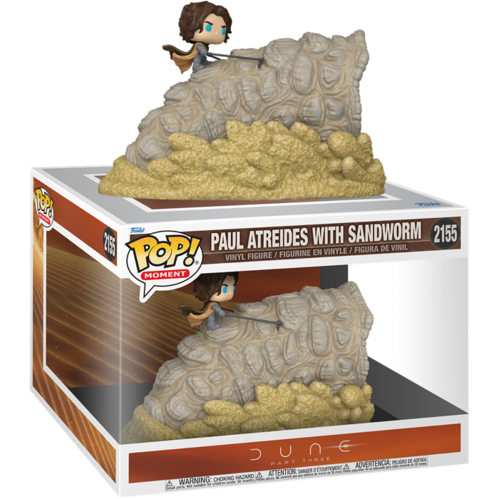 Funko Pop! Moment - Dune: Part 3 - Paul Atreides with Sandworm #2155