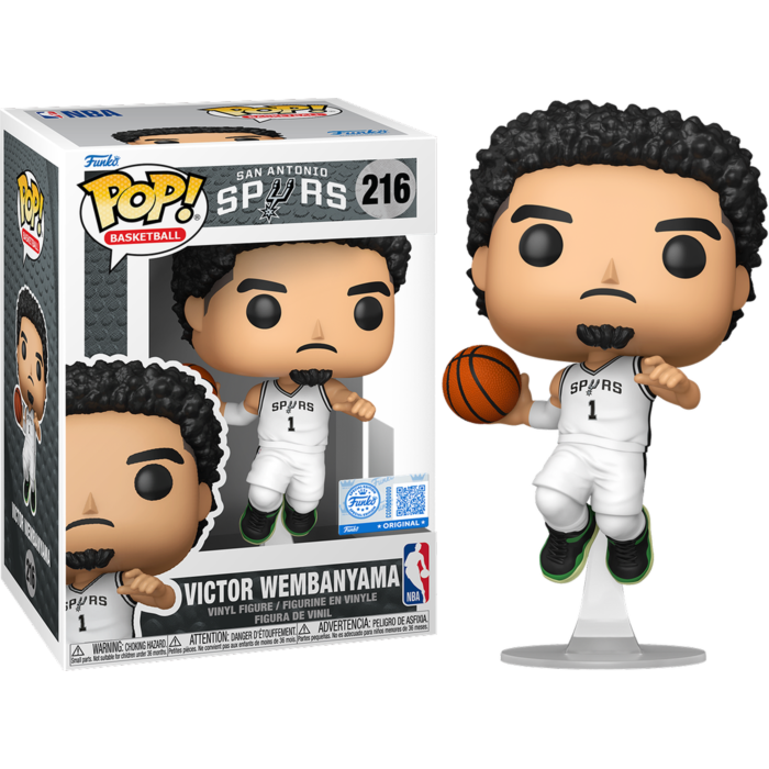 Funko Pop! NBA Basketball - Victor Wembanyama (San Antonio Spurs) #216
