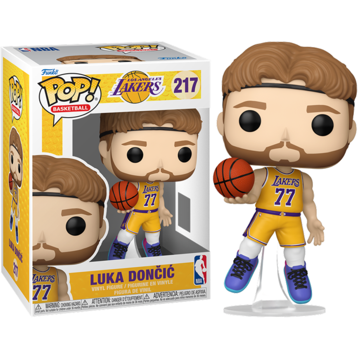 Funko Pop! NBA Basketball - Luka Doncic Los Angeles Lakers (2025 Icon Edition Uniform) #217