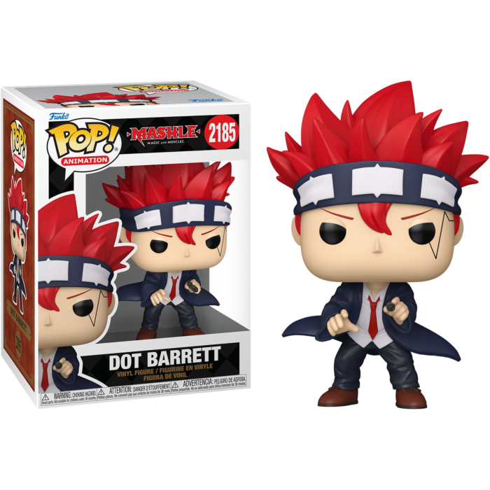 Funko Pop Mashle Magic Muscles Dot Barrett 2185 Chase Chance Funko Pop Mashle Magic Muscles Dot Barrett 2185 Chase Chance