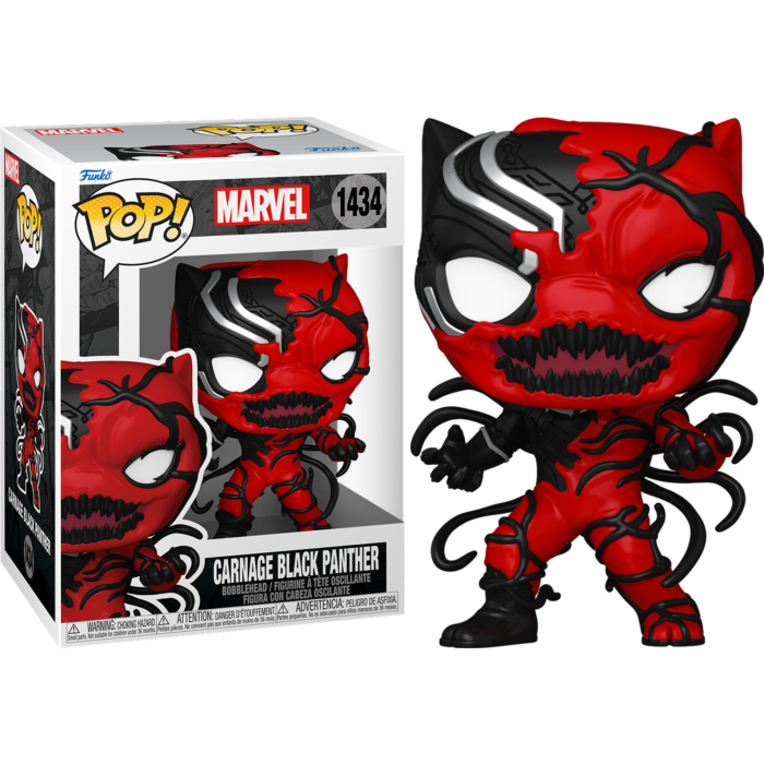 Funko Pop! Marvel - Carnage Black Panther #1434