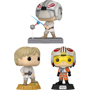 Funko Pop! Star Wars - Episode IV Luke Skywalker - Bundle (Set of 3)