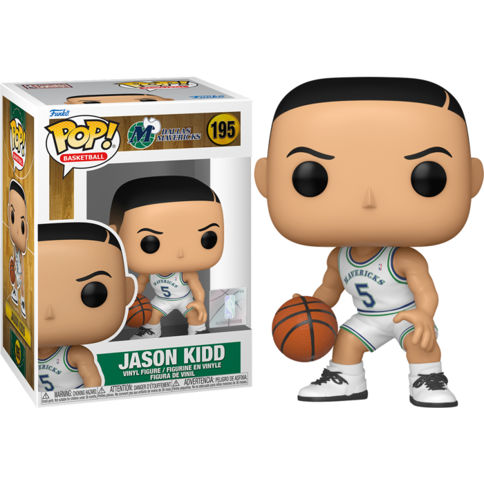 Funko Pop! NBA Basketball: Rookie Season - Jason Kidd Dallas Mavericks #195