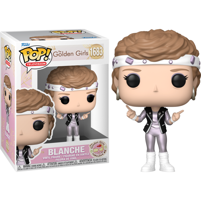 Funko Pop! The Golden Girls - Blanche in Gym Outfit Fabulous 40 #1683