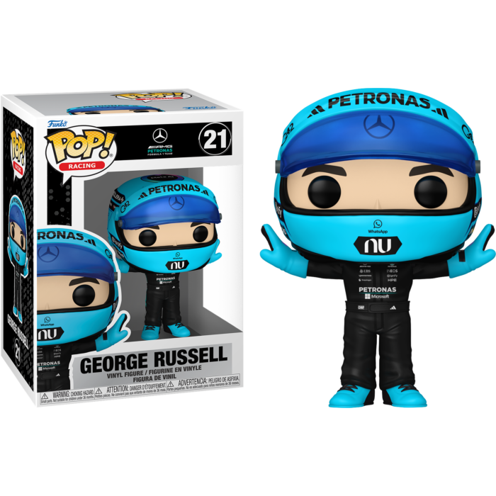 Funko Pop! F1: Formula 1 - George Russell (T-Pose) (Mercedes-AMG Petronas) #21