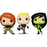 Funko Pop! Kim Possible - Call Me, Beep Me, If Ya Wanna Reach Me - Bundle (Set of 3)