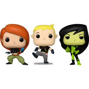 Funko Pop! Kim Possible - Call Me, Beep Me, If Ya Wanna Reach Me - Bundle (Set of 3)