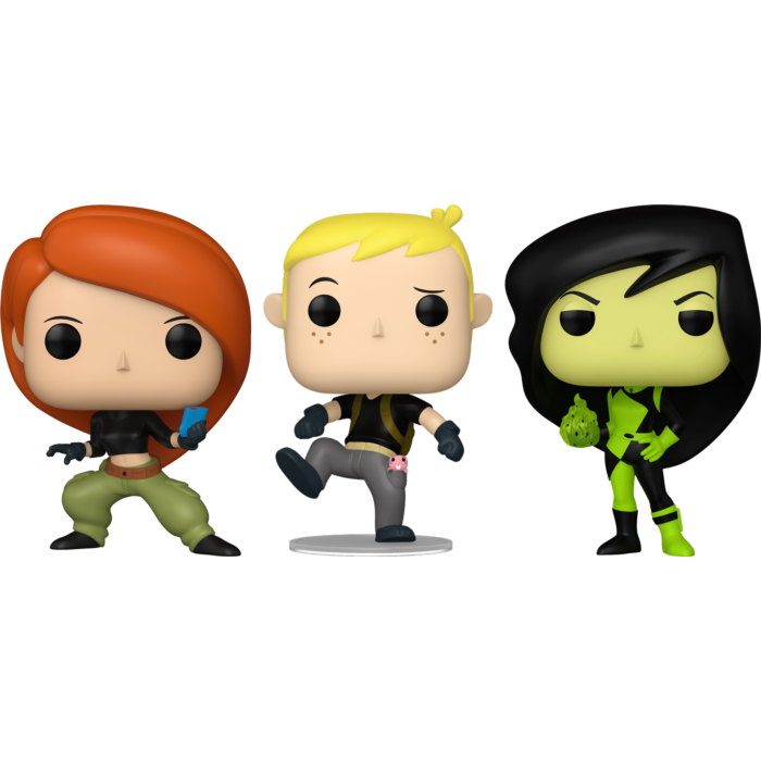 Funko Pop! Kim Possible - Call Me, Beep Me, If Ya Wanna Reach Me - Bundle (Set of 3)