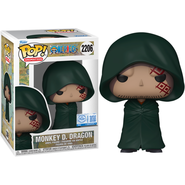 Funko Pop! One Piece - Monkey D. Dragon #2206 - Chase Chance