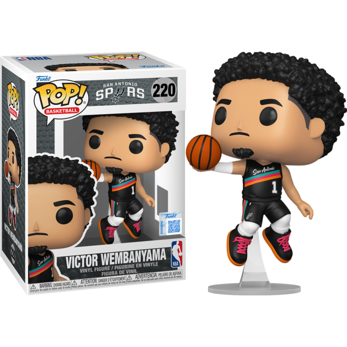 Funko Pop!  NBA Basketball - Victor Wembanyama (Slam Dunk) San Antonio Spurs #220 - Real Pop Mania