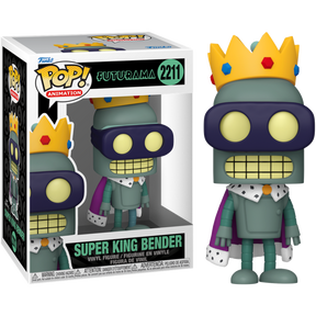 Funko Pop! Futurama - Amy, Hermes, Sexy Scruffy & Super King Bender - Bundle (Set of 4) - Real Pop Mania