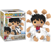 Funko Pop! Premium - One Piece - Monkey D. Luffy (Gum Gum Gatling) #2217 - Real Pop Mania