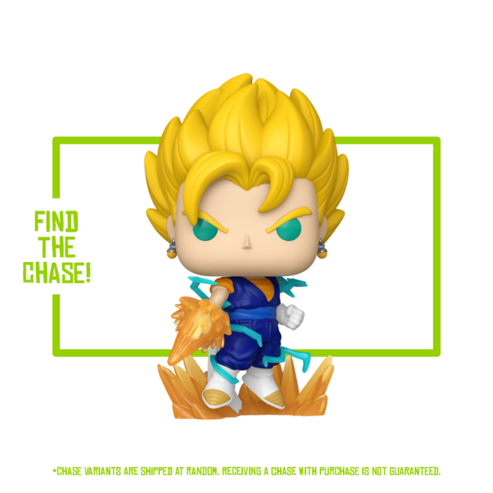 Funko Pop! Dragon Ball Z - Vegito (Powering Up) #2218 - Chase Chance