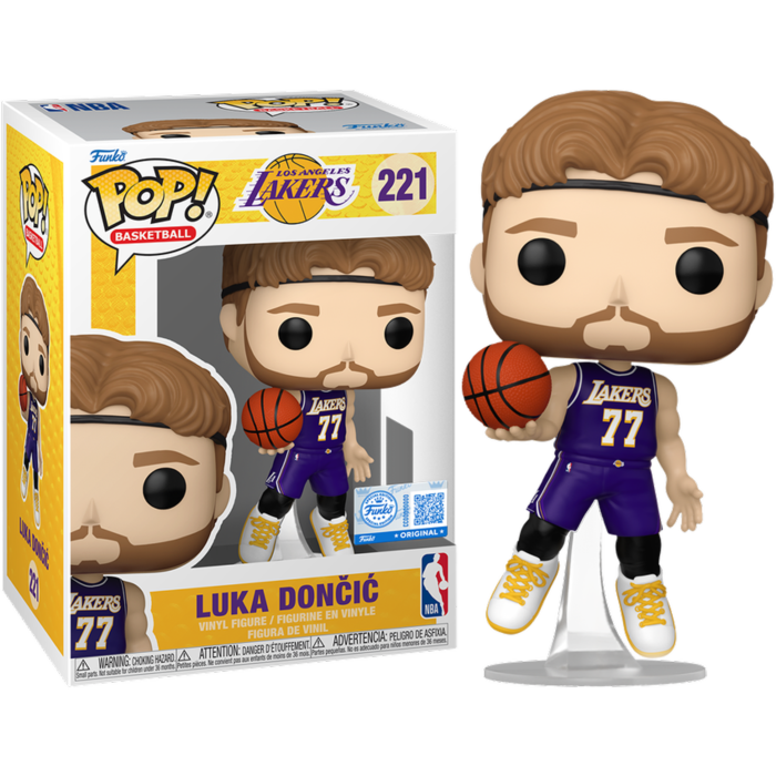 Funko Pop! NBA Basketball - Luka Doncic Los Angeles Lakers (2025 Statement Edition Uniform) #221