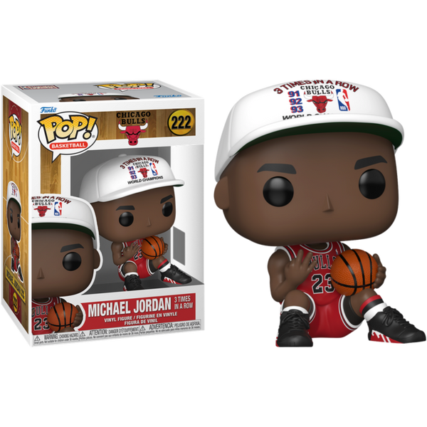 スポーツ Funko Pop! Michael Jordan 222 Pop! Michael Jordan 3 Times in a Row | Funko