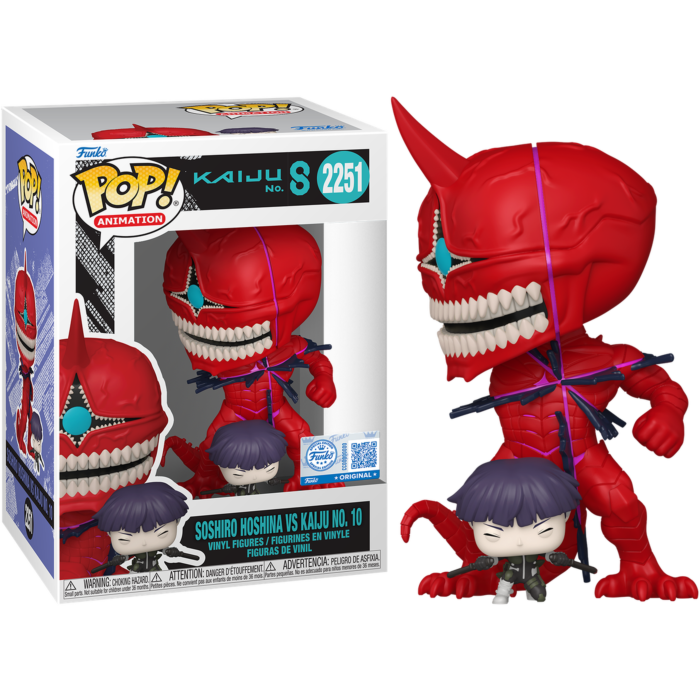 Funko Pop! Kaiju No.8 - Soshiro Hoshina vs. Kaiju No.10 #2251