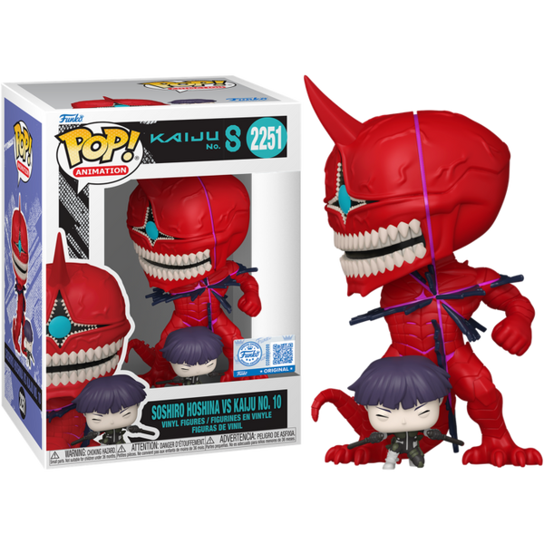 Funko Pop! Kaiju No.8 - Soshiro Hoshina vs. Kaiju No.10 #2251