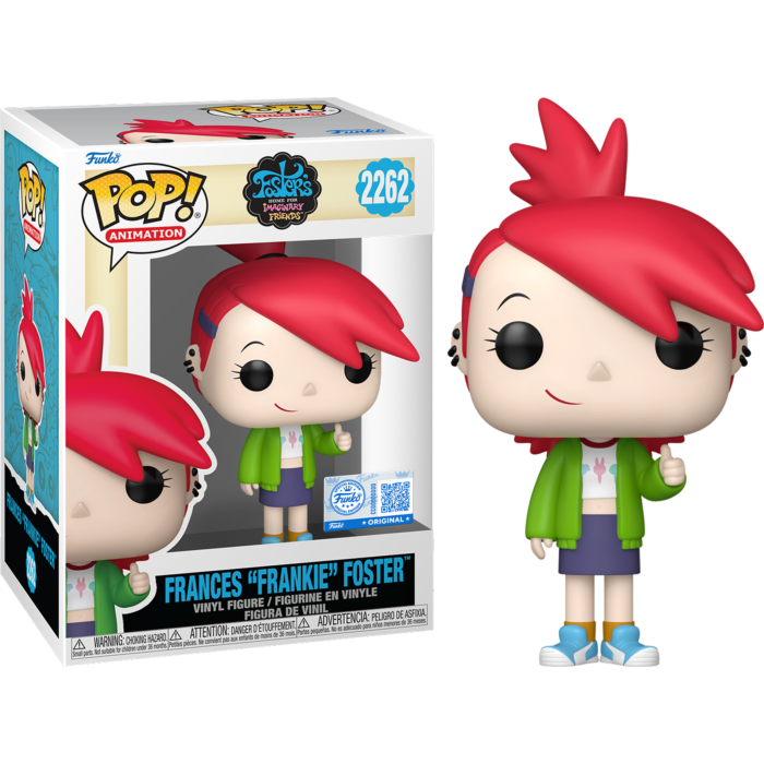 Funko Pop! Foster's Home for Imaginary Friends - Frances Frankie Foster #2262 (+ Box of 3 Mystery Exclusive) - Real Pop Mania