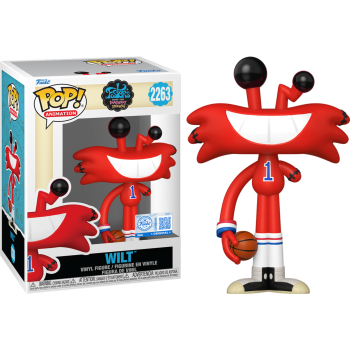 Funko Pop! Foster's Home for Imaginary Friends - Wilt #2263 (+ Box of 3 Mystery Exclusive) - Real Pop Mania