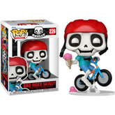 Funko Pop! Skeleton Summer - Bike Rider Skully #226 - Real Pop Mania