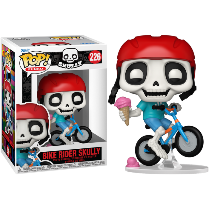 Funko Pop! Skeleton Summer - Bike Rider Skully #226