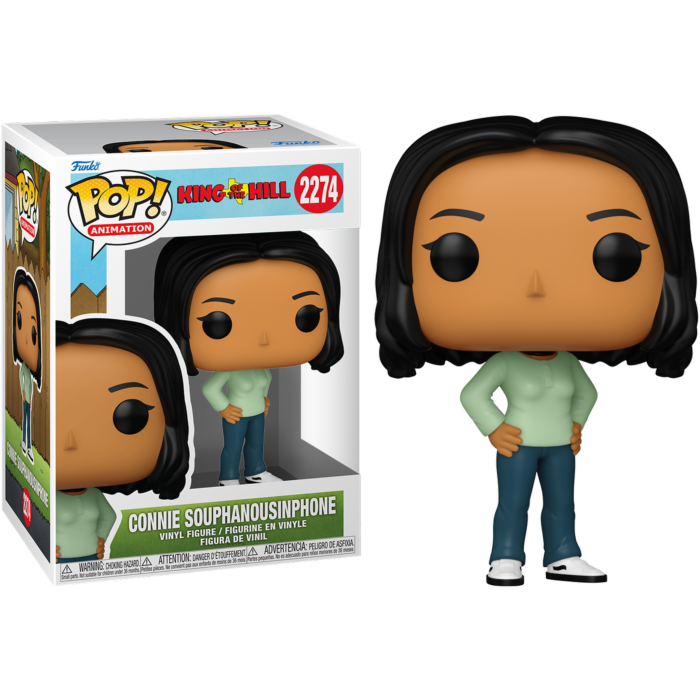 Funko Pop! King of the Hill - Bobby, Connie, Peggy & Bobby Hill - Bundle (Set of 4)