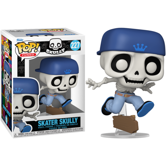 Funko Pop! Skeleton Summer - Skater Skully #227