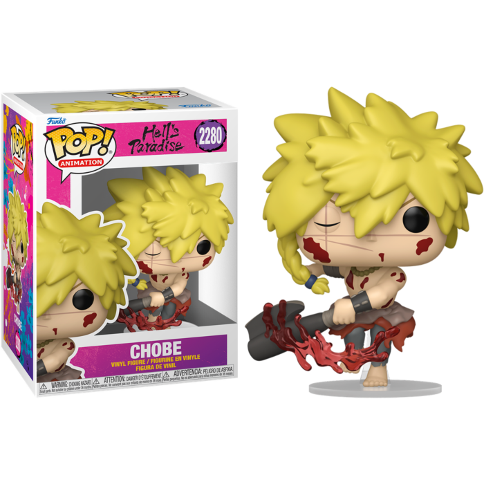 Funko Pop! Hell's Paradise - Chobe, Gabimaru, Sagiri, Toma & Yuzuriha - Bundle (Set of 5) - Real Pop Mania
