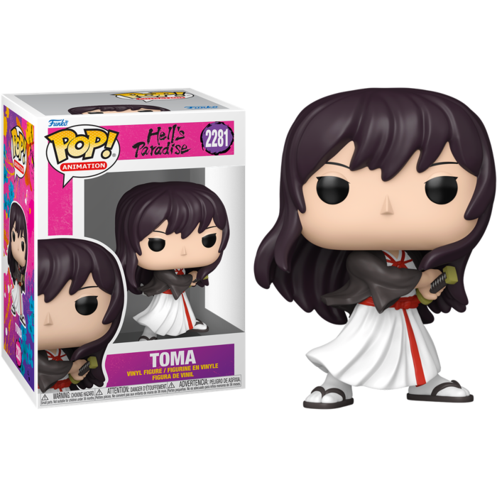 Funko Pop! Hell's Paradise - Chobe, Gabimaru, Sagiri, Toma & Yuzuriha - Bundle (Set of 5) - Real Pop Mania